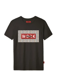 Pánské tričko John Frank JFTCOOL25 WORK HARD