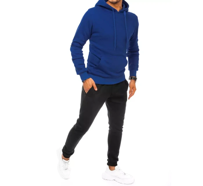 FashionStreet pánská modročerná tepláková souprava AX0637