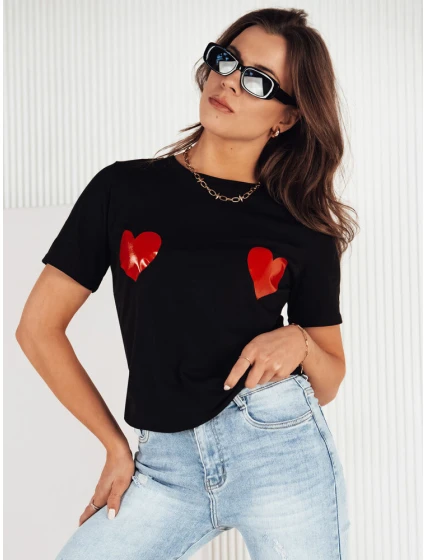 Dámské tričko černé Dstreet model 21974054 - FashionStreet