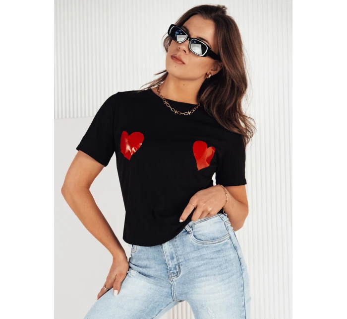 Dámské tričko černé Dstreet model 21974054 - FashionStreet