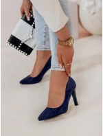 Dámské podpatky LUWINA modré FashionStreet ZY0728