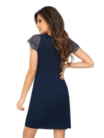 Dámská noční košilka Melania blue - Donna Dámská noční košilka Melania blue - Donna