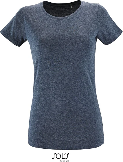SOL'S Regent Fit Women Dámské tričko "Slim Fit" 25.2758 heather denim SOL'S Regent Fit Women Dámské tričko "Slim Fit" 25.2758 heather denim