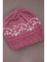 Dámská čepice Kira tmavě model 18752175 - K-Fashion Dámská čepice Kira tmavě model 18752175 - K-Fashion