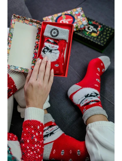 Unisex vánoční ponožky v – 1 pár se model 21770428 - K-Fashion