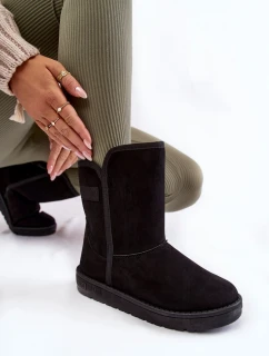 Dámské vysoké boty do sněhu Big Star model 21600022 Černe - Big Star Shoes