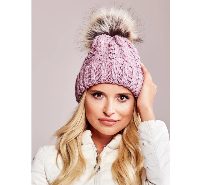 Dámská čepice AT CZ 1716501 růžová