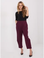 Spodnie IT SP model 21782588 bordowy - FPrice