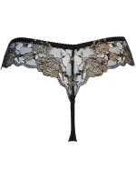 Provázek V-11138 černo-zlatý - Axami