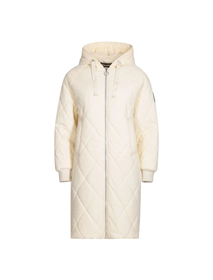 Dámský kabát NAX NOPPA creme Dámský kabát NAX NOPPA creme