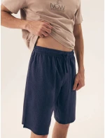 Pánské pyžamo  Béžová / tmavě modrá  model 21865046 - Henderson