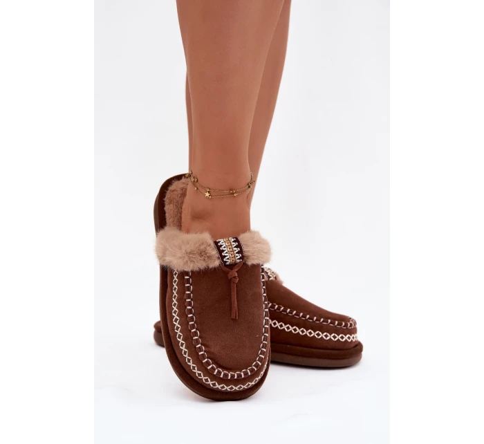 Pantofle model 222279 Step in style Pantofle model 222279 Step in style