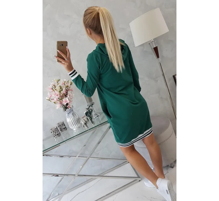 Tmavě zelené šaty Brooklyn Tmavě zelené šaty Brooklyn