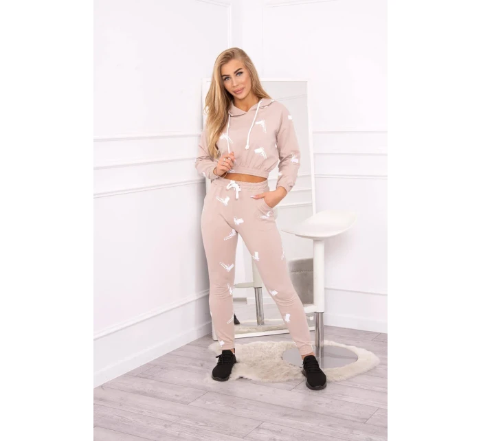 Sada s potiskem pistole béžová Sada s potiskem pistole béžová