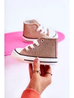 Dětské vysoké tenisky Růžové zlato Catrina Dětské vysoké tenisky Růžové zlato Catrina