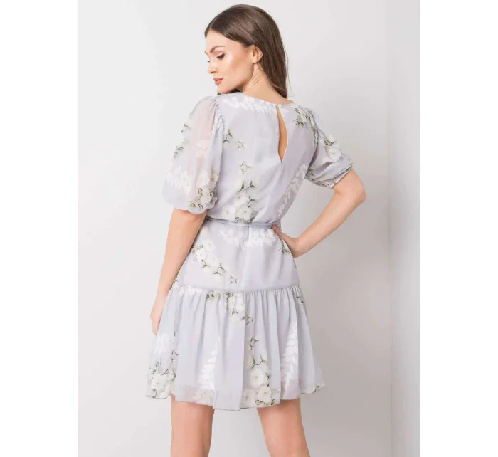 Šaty LK SK 508129.06X světle šedá