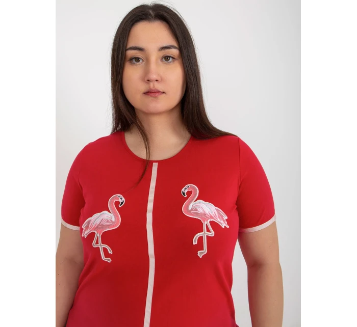 Tričko LK TS 506819.74P červená Tričko LK TS 506819.74P červená