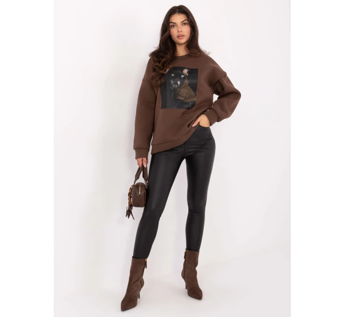 Bluza MI BL  brązowy model 21749793 - FPrice