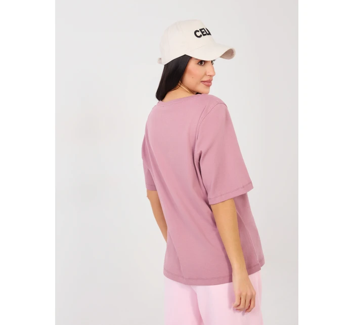 Tričko RV TS A1090.30 tmavě růžové