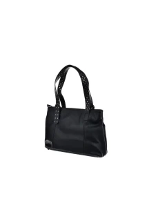 Dámská eko kožená kabelka Big Star Černá