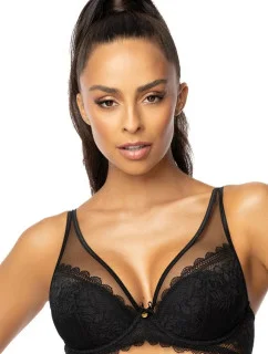 Dámská push-up podprsenka Estelle M-0198/11 Černá - MAT