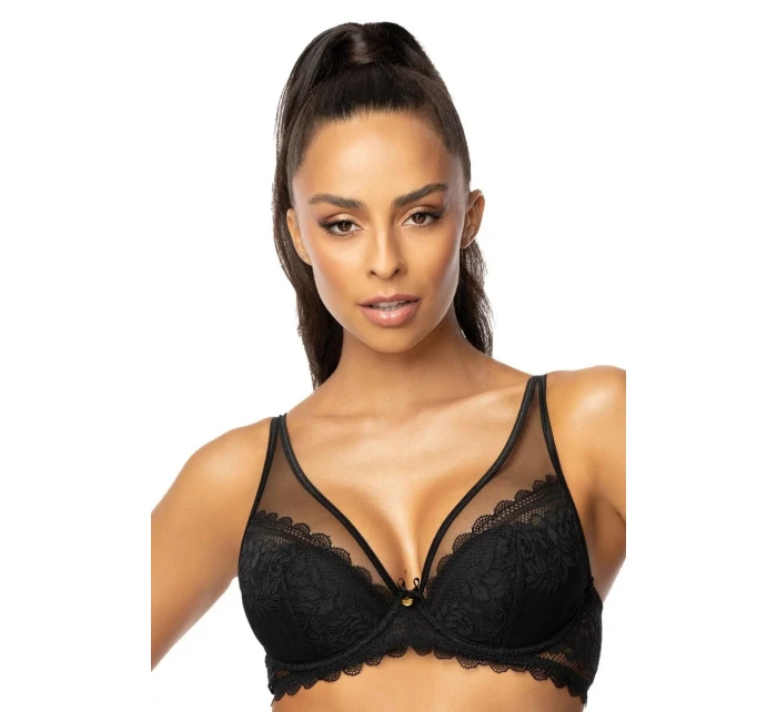 Dámská push-up podprsenka Estelle M-0198/11 Černá - MAT