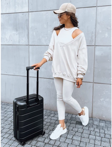 Dámská souprava 3 v 1 beige Dstreet model 21970700 - FashionStreet Dámská souprava 3 v 1 beige Dstreet model 21970700 - FashionStreet