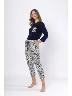 Leveza 1664 Victoria pyžamo délka/r M-2XL