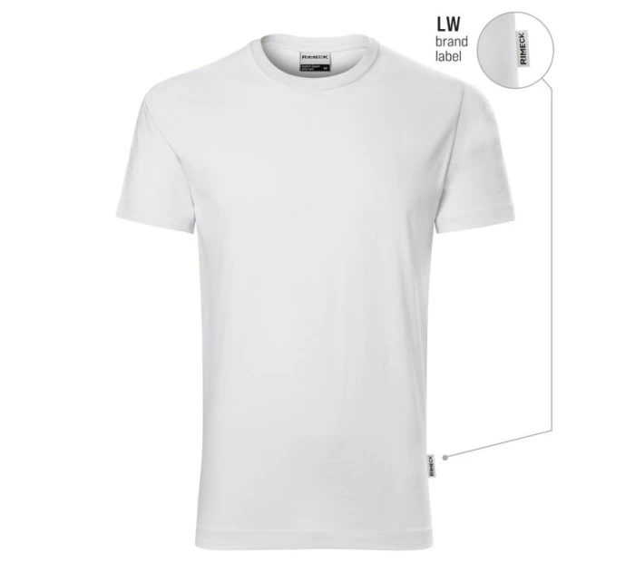 Pánské tričko Resist heavy (bílé (značka)) Pánské tričko Resist heavy (bílé (značka))