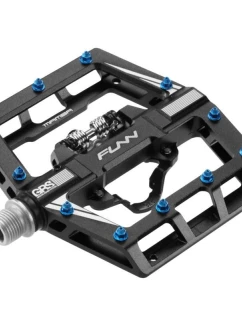 Jednostranné pedály FUNN MAMBA černé
