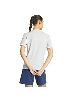 Dámské tričko adidas Entrada 26 Tee šedá JZ6680