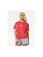 Tričko RIP CURL Icons Of Surf Relaxed Tee, červené