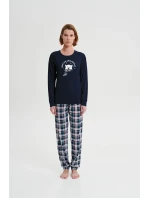 Pyžamo s dlouhým rukávem model 18936453 - Vamp