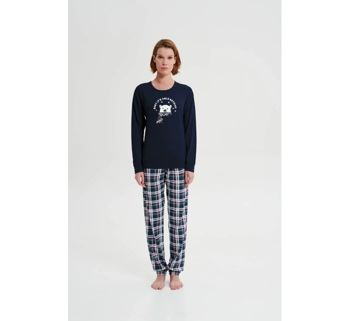 Pyžamo s dlouhým rukávem model 18936453 - Vamp