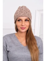 Fleecová čepice Teresa K285 tmavě béžová Fleecová čepice Teresa K285 tmavě béžová