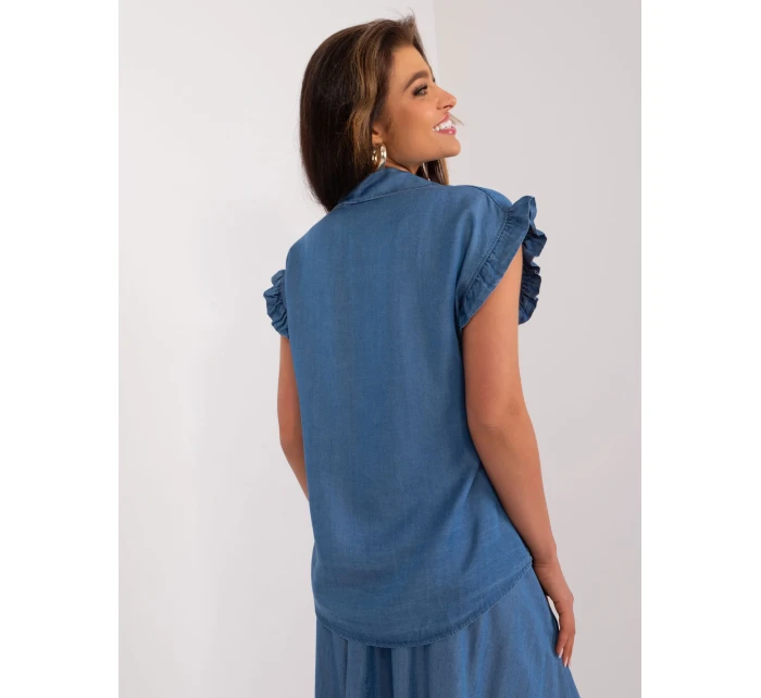 Košile DHJ KS 5562.98 tmavě modrá