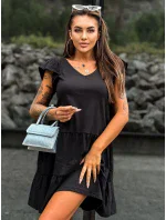 Sukienka TW SK model 18799085 czarny - FPrice Sukienka TW SK model 18799085 czarny - FPrice