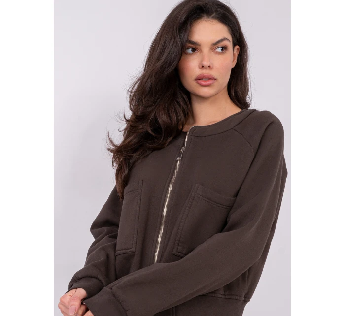 Bluza WT BL model 21818935 ciemny brązowy - FPrice