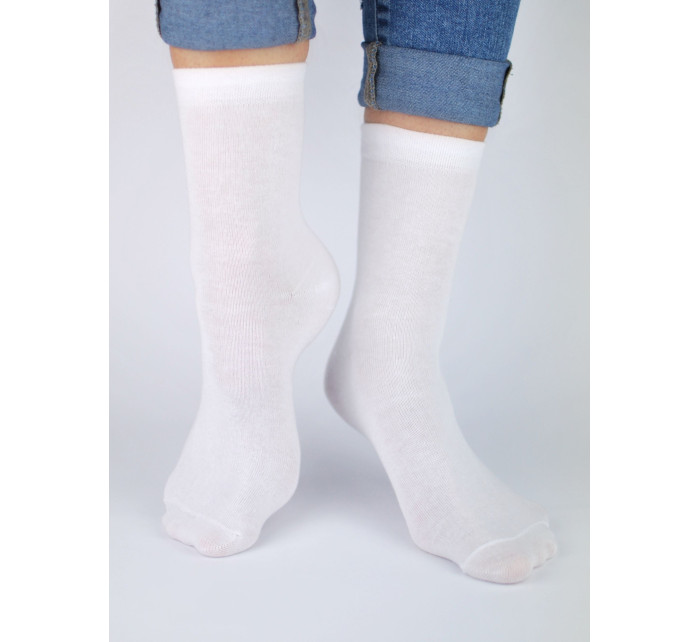 NOVITI Ponožky SB005-U-01 White