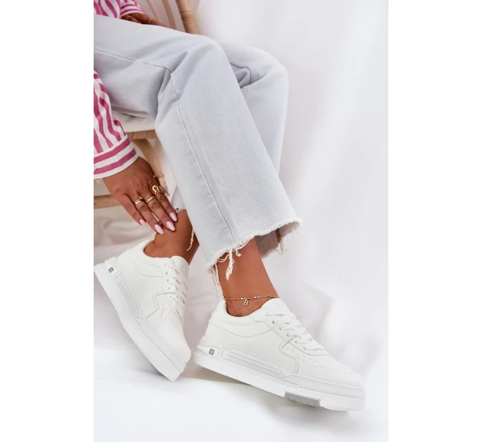 Dámské nízké tenisky Big Star HI-POLY SYSTEM – bílé Dámské nízké tenisky Big Star HI-POLY SYSTEM – bílé