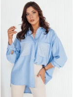 dámská košile modrá Dstreet model 21972997 - FashionStreet dámská košile modrá Dstreet model 21972997 - FashionStreet