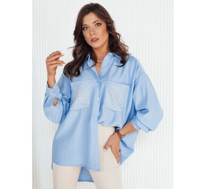 dámská košile modrá Dstreet model 21972997 - FashionStreet dámská košile modrá Dstreet model 21972997 - FashionStreet