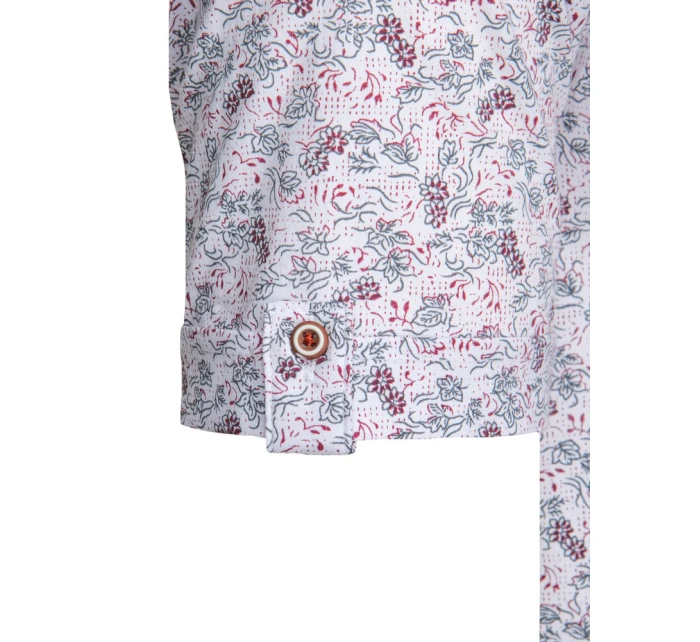 FashionStreet pánská bílá košile s krátkým rukávem KX1060