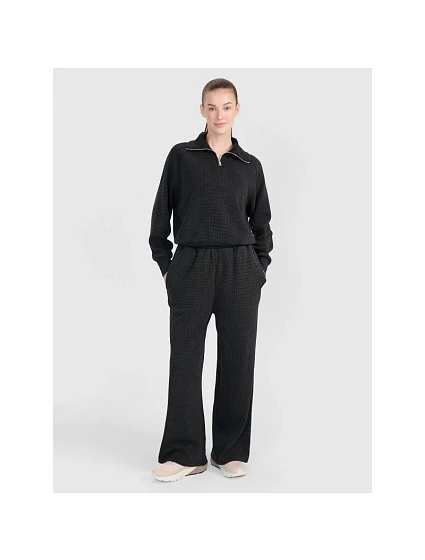 Dámské kalhoty oversize se širokými nohavicemi model 22384593 dámské - 4F