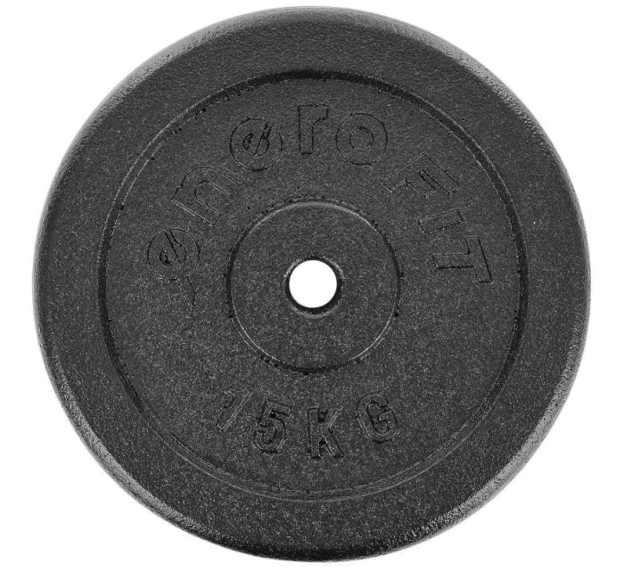 ČERNÁ CELULÁRNÍ HMOTNOST 15 KG ENERO FIT fi26.5