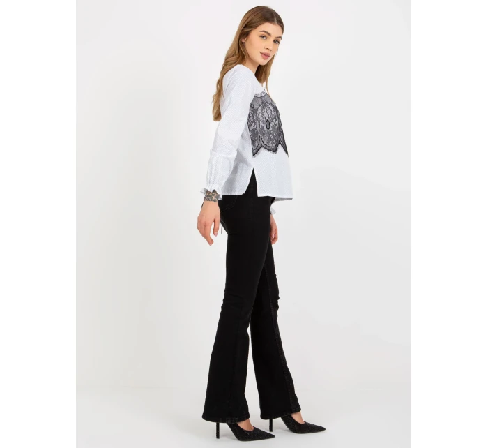 Halenka LK BZ 506877 3.36P bílá a černá