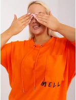 Bluzka RV BZ model 19465462 pomarańczowy - FPrice Bluzka RV BZ model 19465462 pomarańczowy - FPrice