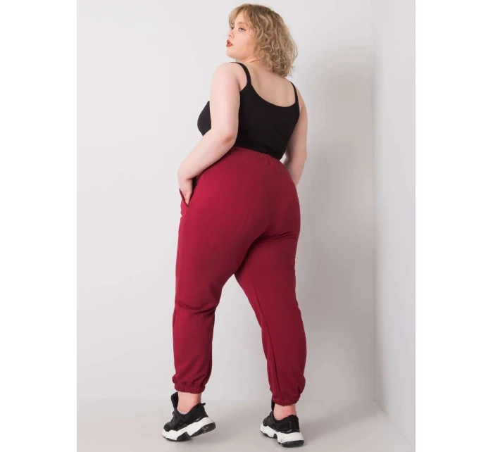 Tepláky RV DR 6331.86 kaštanová