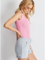 Šortky RV SN 4946.65P světle šedá