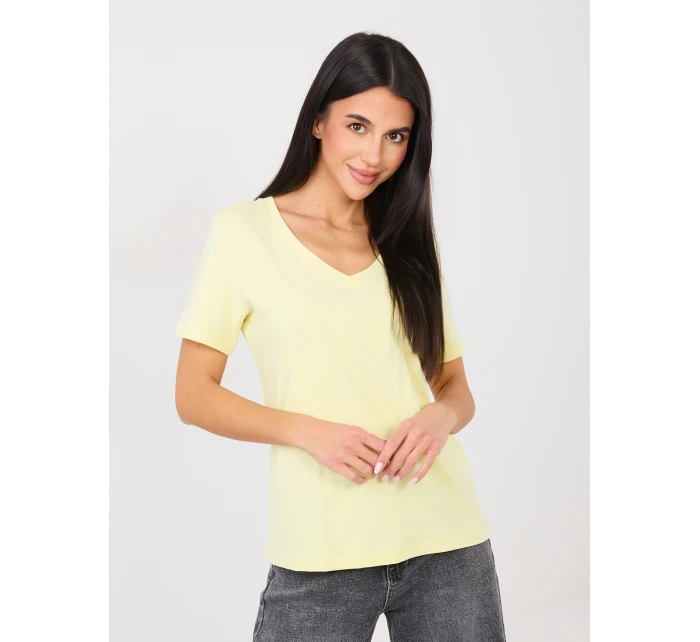 Tričko RV TS A1095.33 světle žluté